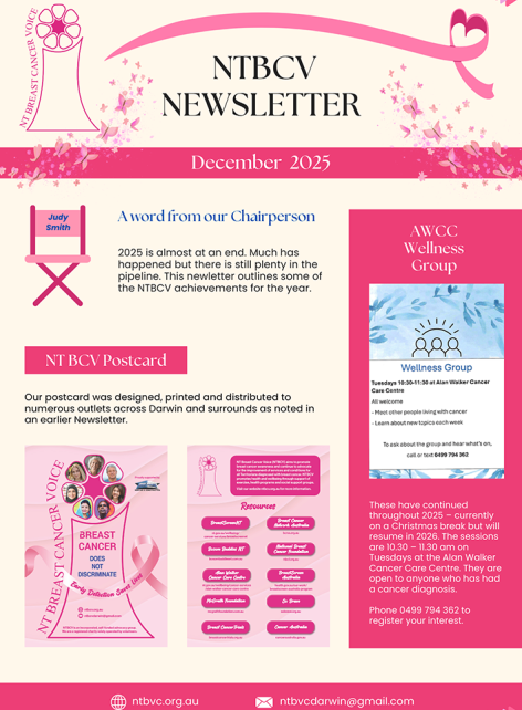 front cover Dec 2025 newsletter