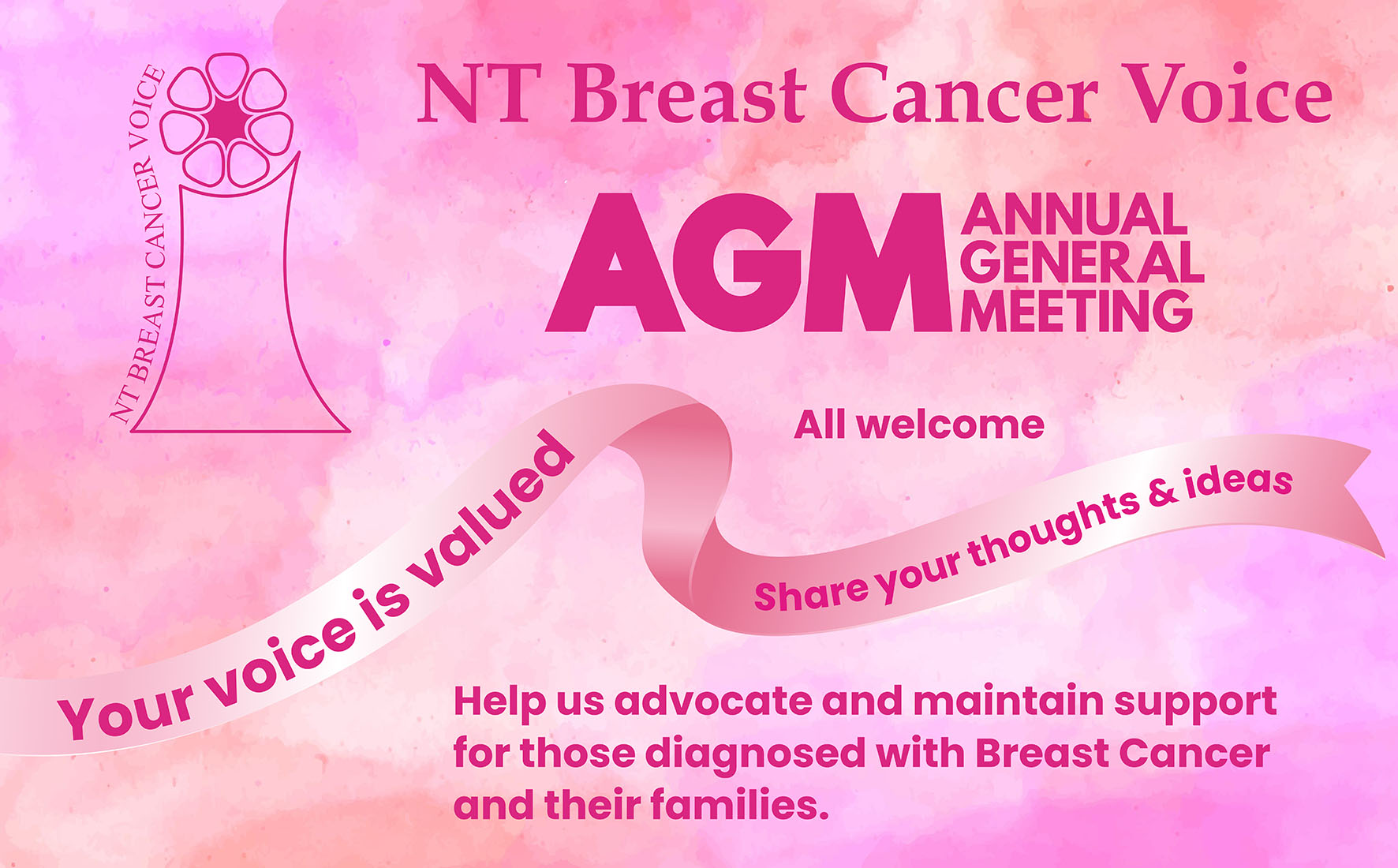 NT Breast Cancer Voice AGM cover
